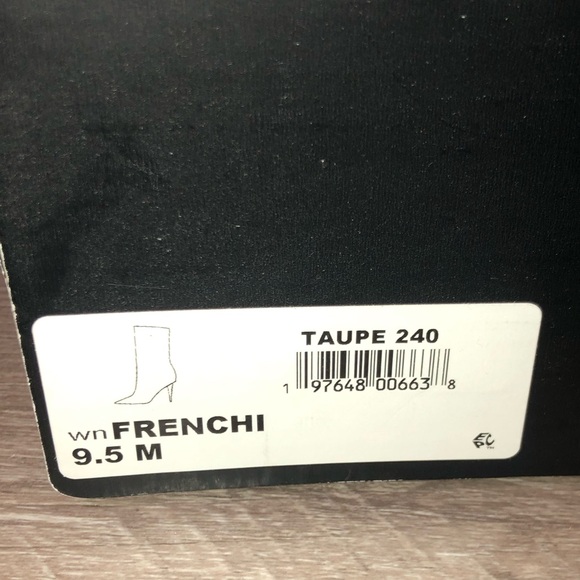 Nine West Frenchi Taupe Calf Boots New - Picture 5 of 5